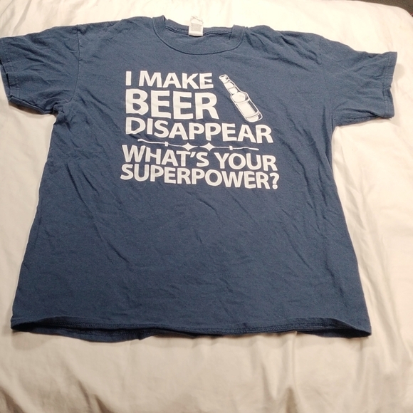 Superpower men's novelty t shirt size large - Picture 1 of 8